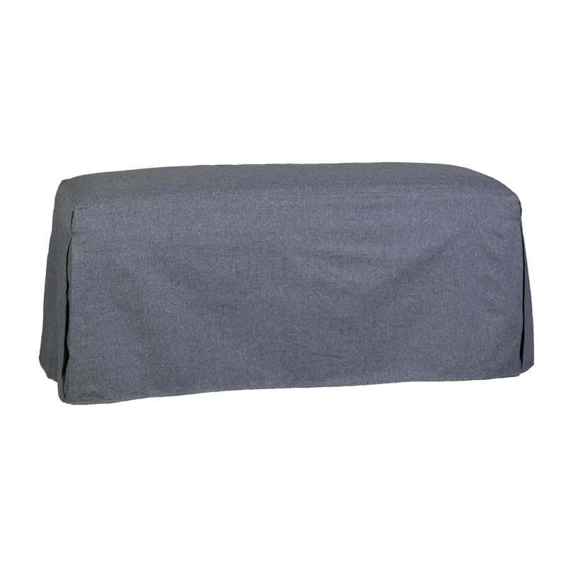 Darby Home Co Long Pleated Bench Slipcover Wayfair